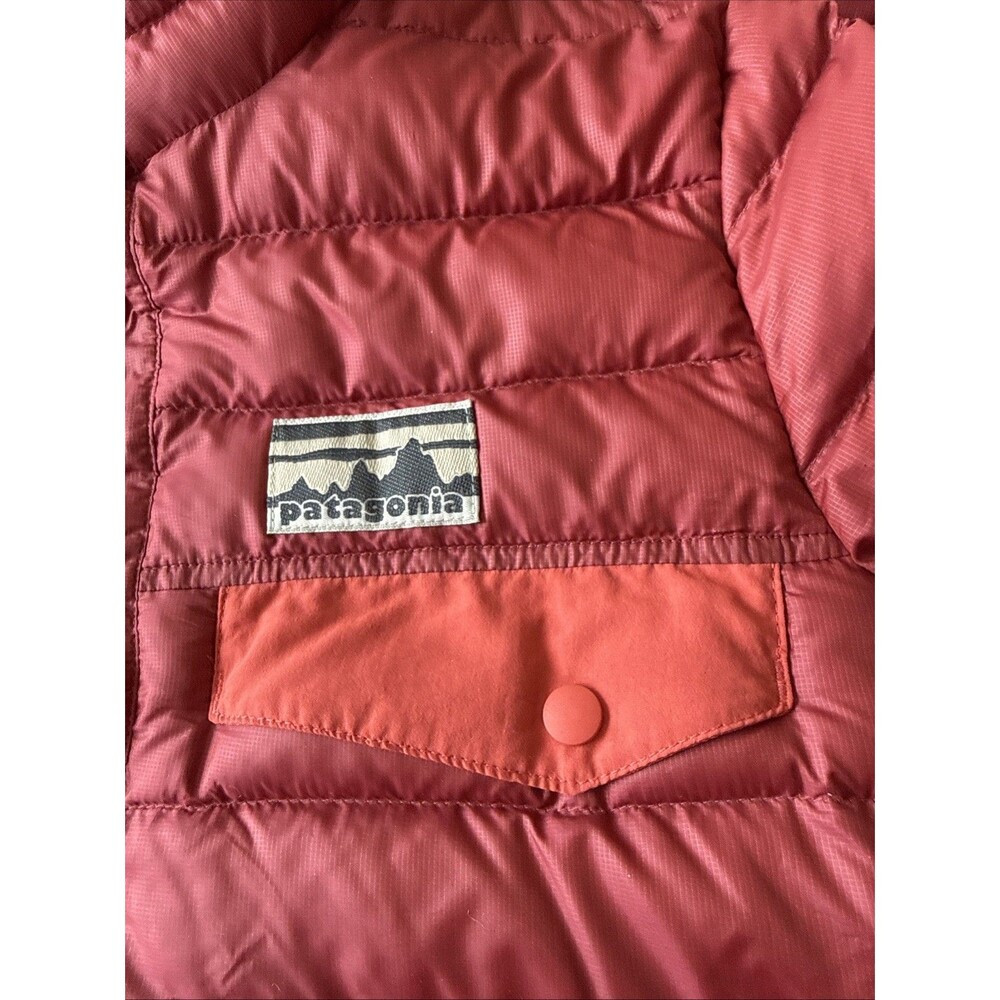 Patagonia Down Insulated Snap-T Pullover Style Jacket Womens‎ Size XS Windproof - Picture 6 of 10